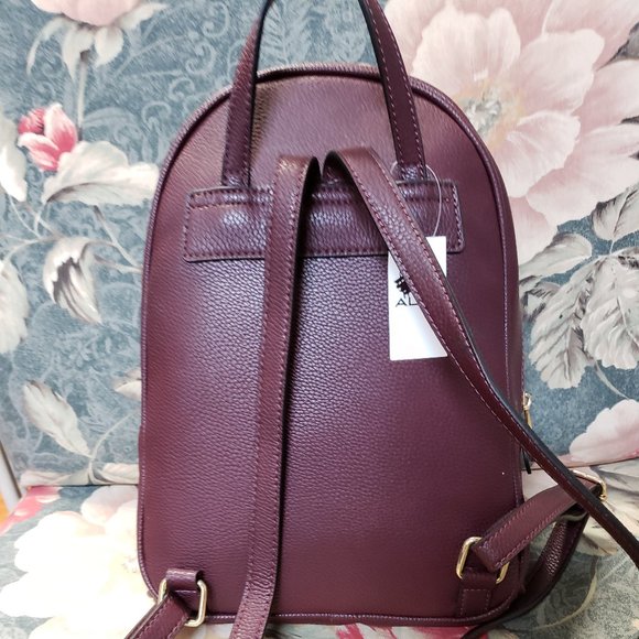 Burgundy Mini Backpack from Aldo - Picture 3 of 4